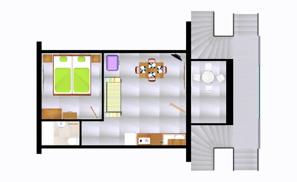 Iris Apartments Chrani Zimmer foto